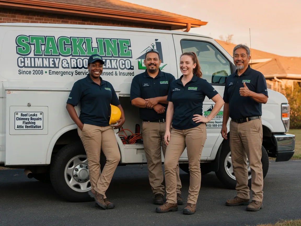 Chimney flashing repair company in Bonduel, WI